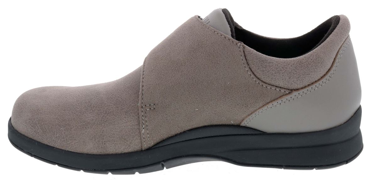 DREW SHOES | WOMEN'S MOONWALK-Grey Stretch Leather