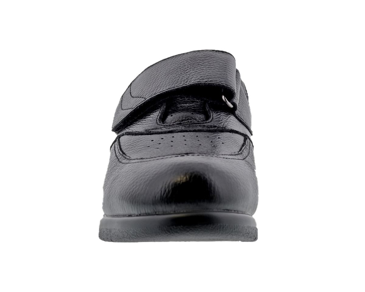 DREW SHOES | MEN'S NAVIGATOR II-Black Pebbled Leather