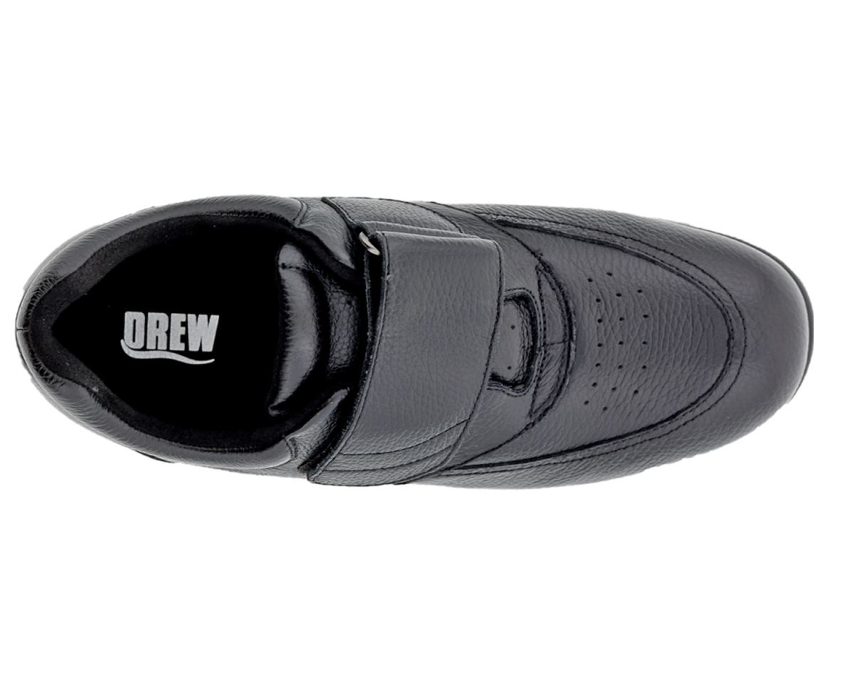 DREW SHOES | MEN'S NAVIGATOR II-Black Pebbled Leather