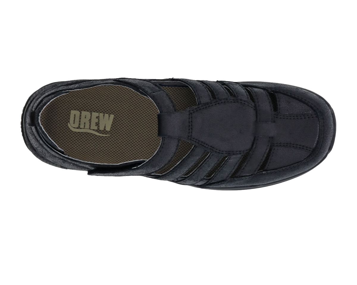 DREW SHOES | WOMEN'S GINGER-Dusty Black Leather