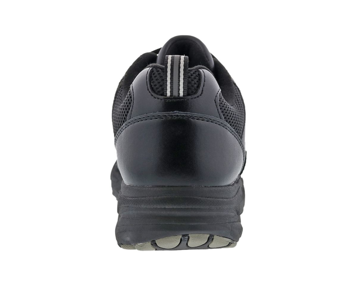 DREW SHOES | MEN'S LIGHTNING II-Black Leather/ Mesh