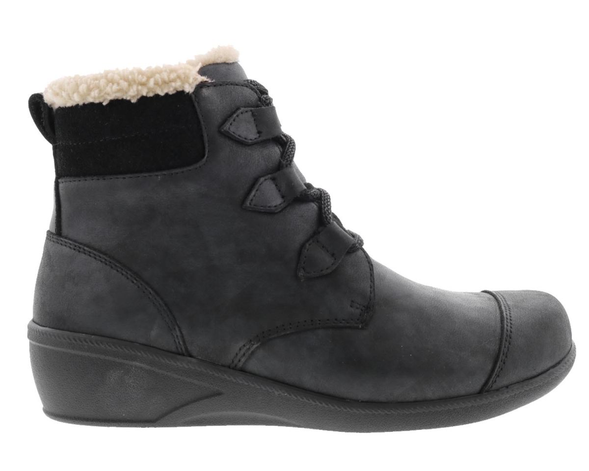 DREW SHOES | WOMEN'S JOSIE-Black Leather