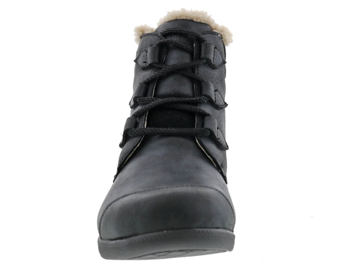 DREW SHOES | WOMEN'S JOSIE-Black Leather