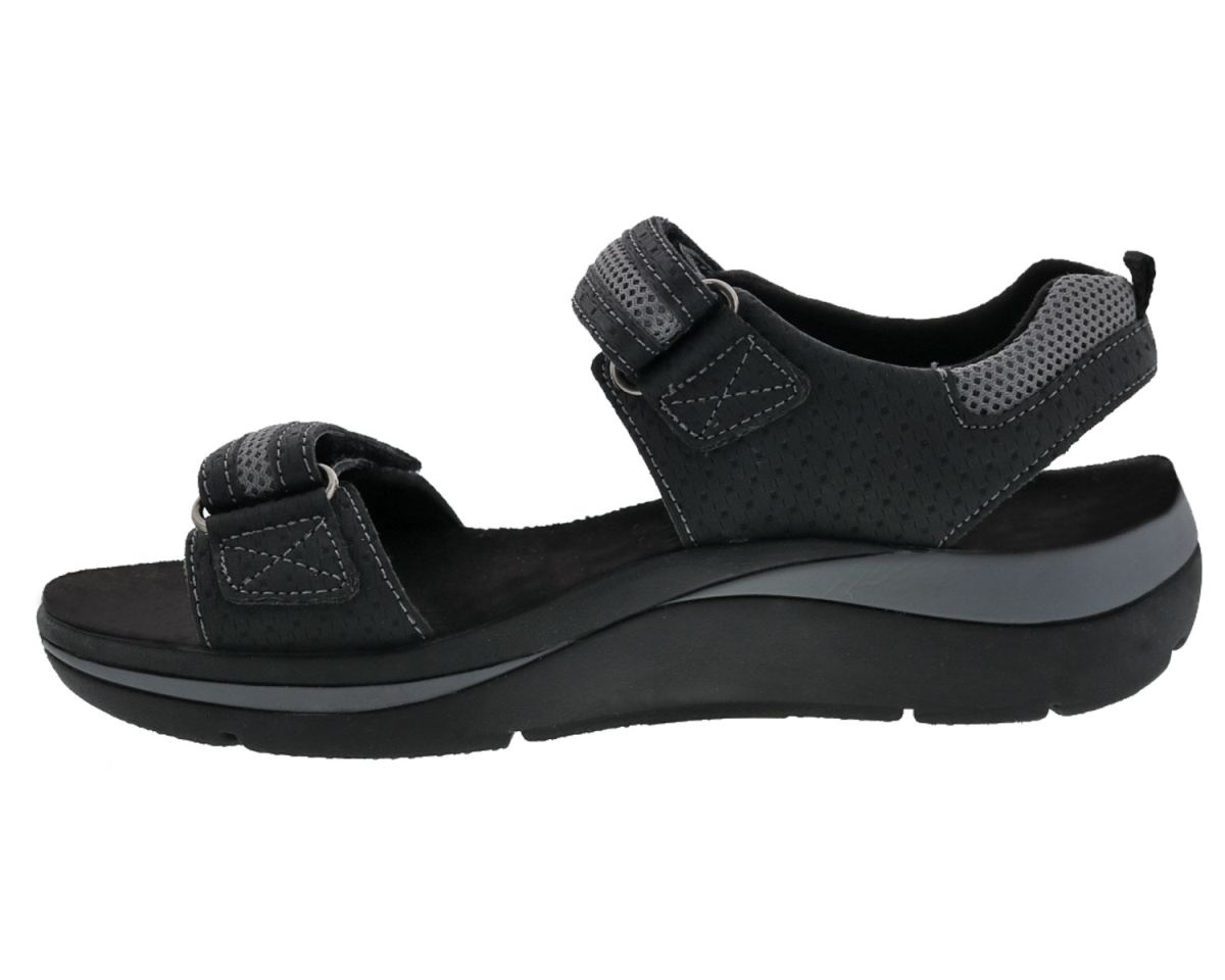 DREW SHOES | WOMEN'S SOPHIE-Black Mesh Combo