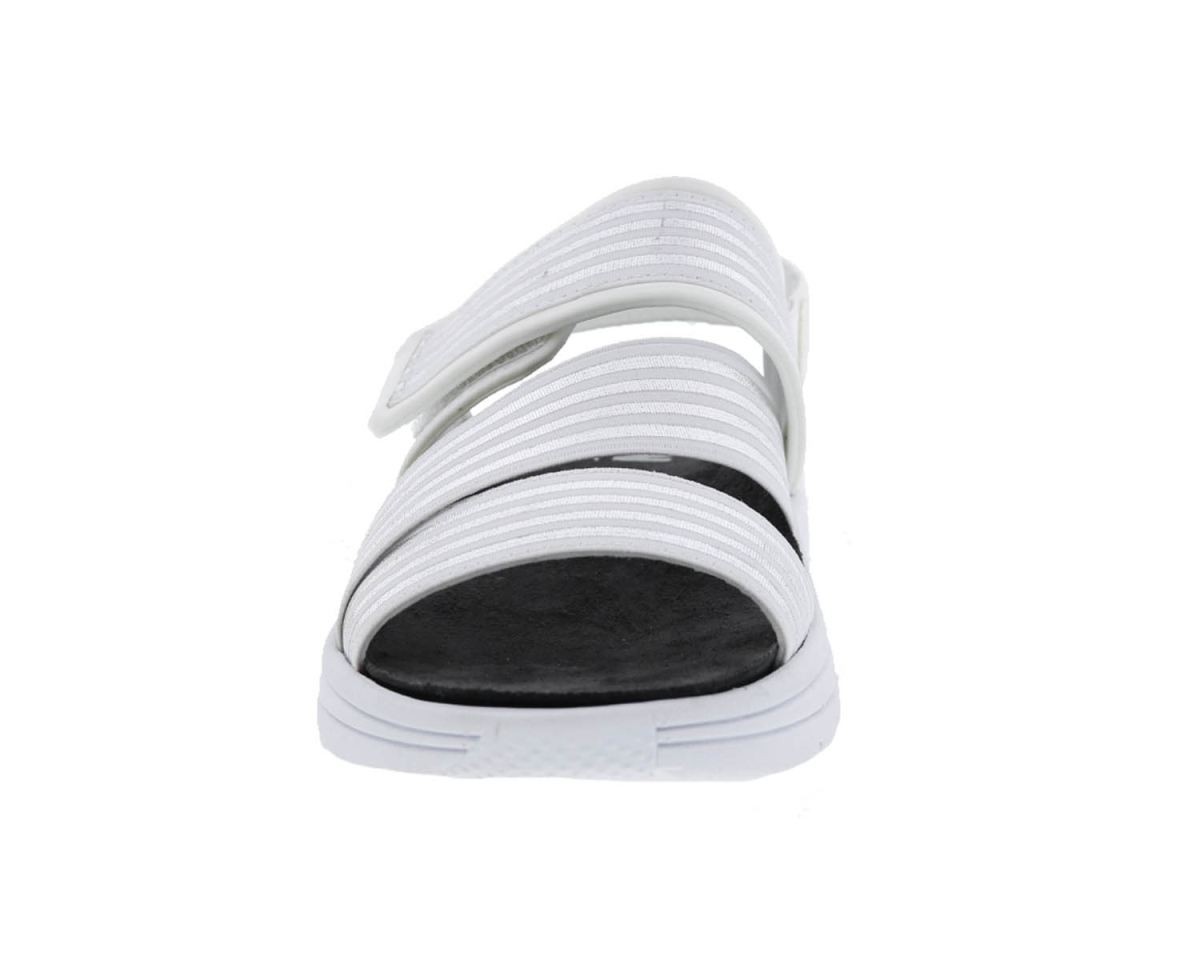 DREW SHOES | WOMEN'S SUTTON-White/Silver Combo