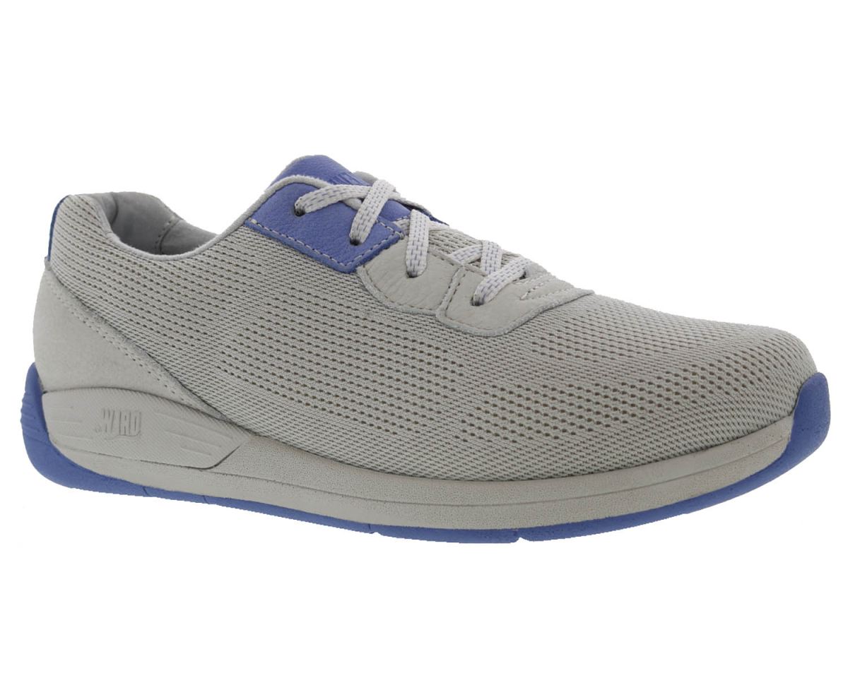 DREW SHOES | WOMEN'S TERRAIN-Grey/Purple Mesh Combo