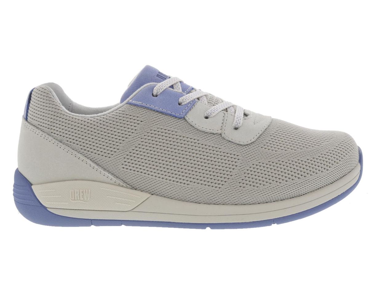 DREW SHOES | WOMEN'S TERRAIN-Grey/Purple Mesh Combo