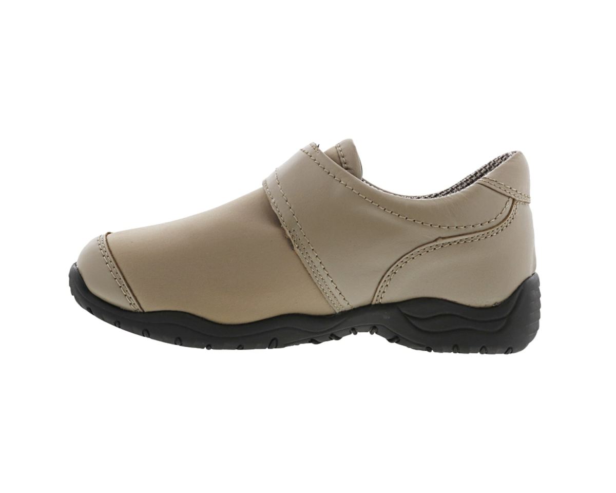 DREW SHOES | WOMEN'S ANTWERP-Taupe Leather / Stretch