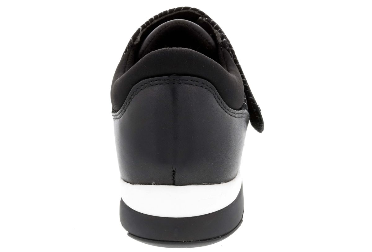 DREW SHOES | WOMEN'S MOONWALK-Black Lycra/Leather