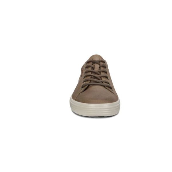 ECCO SHOES -SOFT 7 MEN'S SNEAKER-NAVAJO BROWN