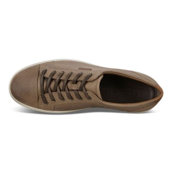 ECCO SHOES -SOFT 7 MEN'S SNEAKER-NAVAJO BROWN