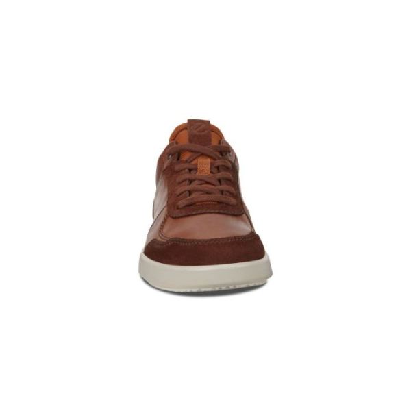 ECCO SHOES -COLLIN 2.0 MEN'S SHOES-BRANDY/AMBER/NIGHT SKY