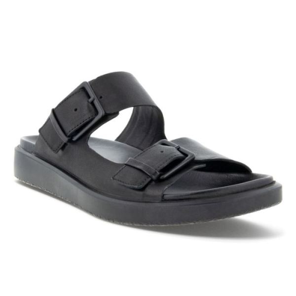 ECCO SHOES -FLOWT LX MEN'S SLIDE-BLACK