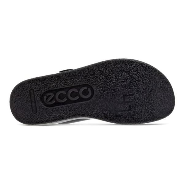 ECCO SHOES -FLOWT LX MEN'S SLIDE-BLACK