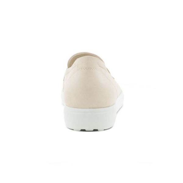 ECCO SHOES -SOFT 7 WOMEN'S LOAFER-LIMESTONE