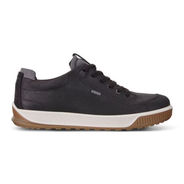 ECCO SHOES -MEN'S BYWAY TRED SNEAKERS-BLACK