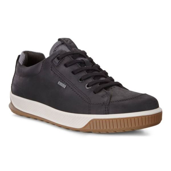 ECCO SHOES -MEN'S BYWAY TRED SNEAKERS-BLACK