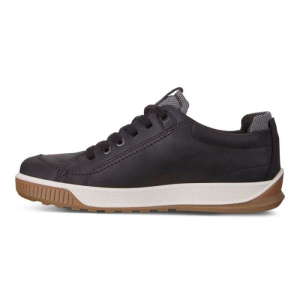 ECCO SHOES -MEN'S BYWAY TRED SNEAKERS-BLACK