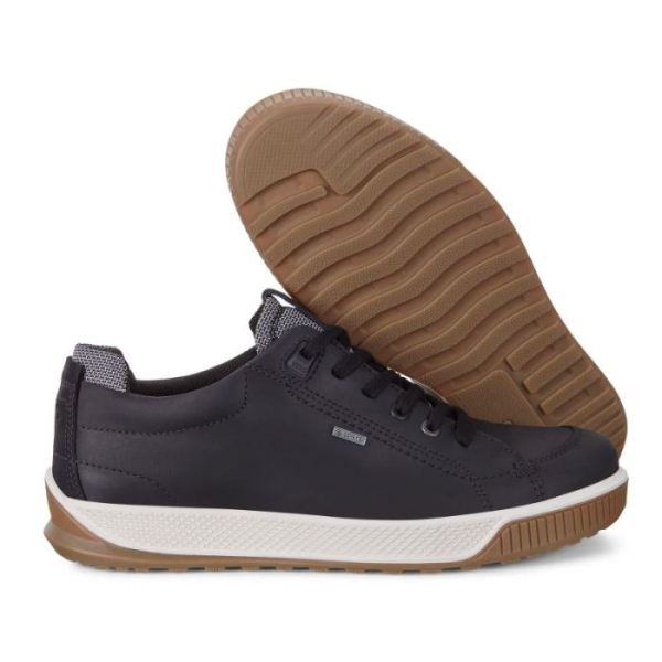 ECCO SHOES -MEN'S BYWAY TRED SNEAKERS-BLACK