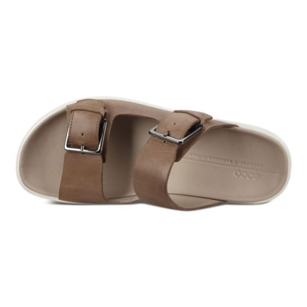 ECCO SHOES -FLOWT LX MEN'S SLIDE-STONE