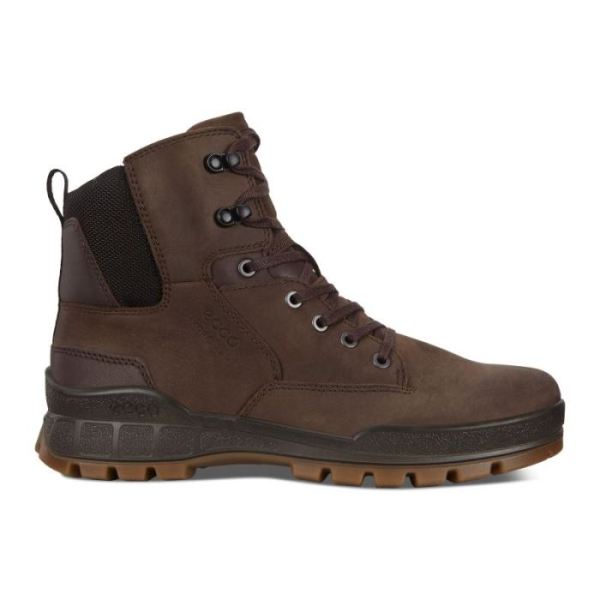 ECCO SHOES -TRACK 25 MEN'S MID HM PL-COFFEE/COFFEE