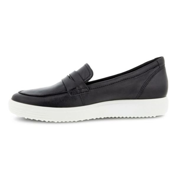 ECCO SHOES -SOFT 7 WOMEN'S LOAFER-BLACK