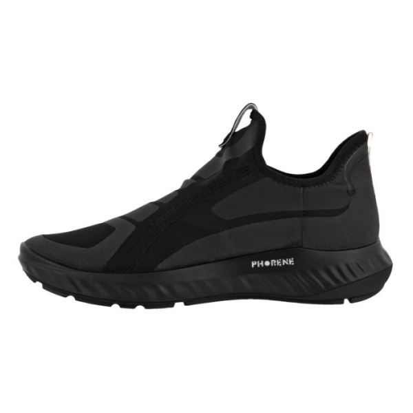 ECCO SHOES -ATH-1FW WOMEN'S ALPHA SLIP ON-BLACK