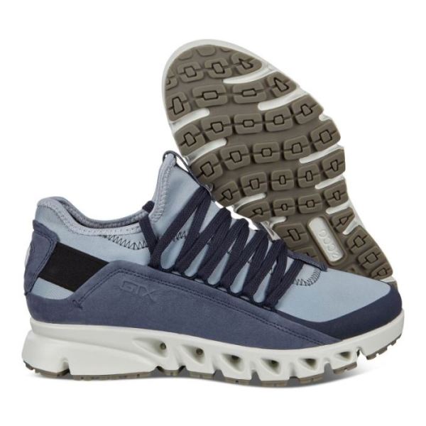 ECCO SHOES -MULTI-VENT WOMEN'S OUTDOOR SHOE-MARINE/DUSTY BLUE