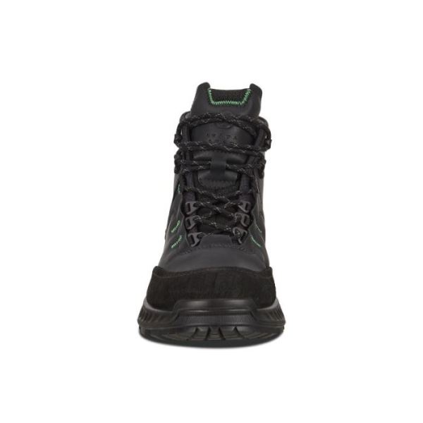 ECCO SHOES -EXOHIKE MEN'S MID GTX-BLACK/BLACK