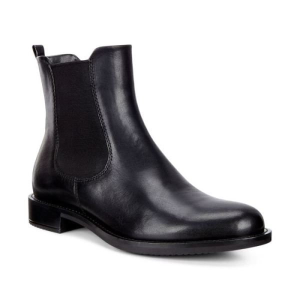 ECCO SHOES -SARTORELLE 25 WOMEN'S CHELSEA BOOT-BLACK