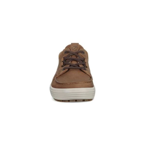 ECCO SHOES -SOFT 7 TRED MEN'S SHOES-CAMEL/CAMEL