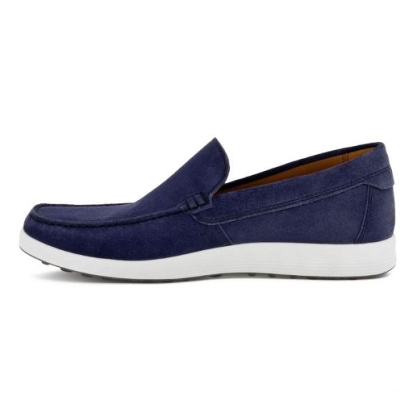 ECCO SHOES -S LITE MEN'S MOC CLASSIC-INDIGO 7