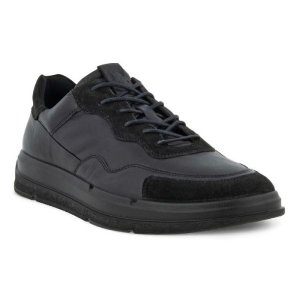 ECCO SHOES -SOFT X MEN'S SHOE-BLACK/BLACK