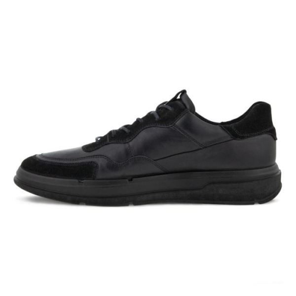 ECCO SHOES -SOFT X MEN'S SHOE-BLACK/BLACK