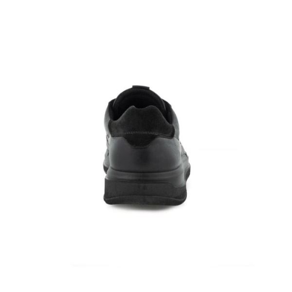 ECCO SHOES -SOFT X MEN'S SHOE-BLACK/BLACK