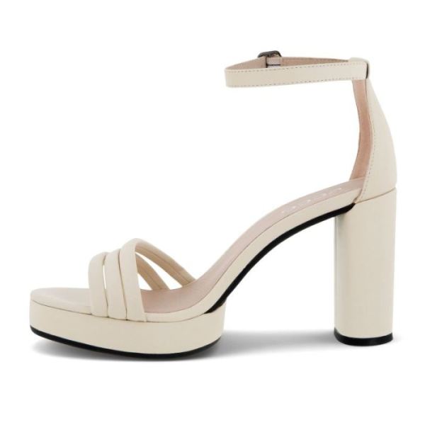 ECCO SHOES -ELEVATE SCULPTED WOMEN'S SANDAL 75-LIMESTONE