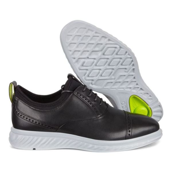 ECCO SHOES -MEN'S ST.1 HYBRID LITE SNEAKER-BLACK