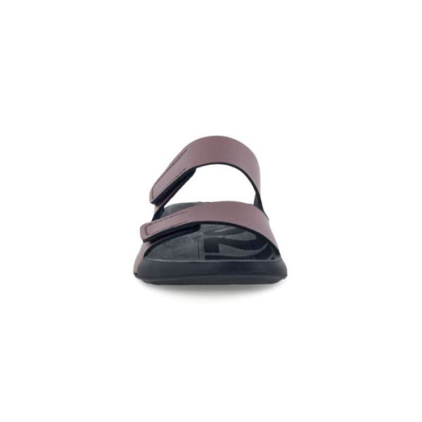 ECCO SHOES -2ND COZMO WOMEN'S TWO BAND SLIDE-WOODROSE