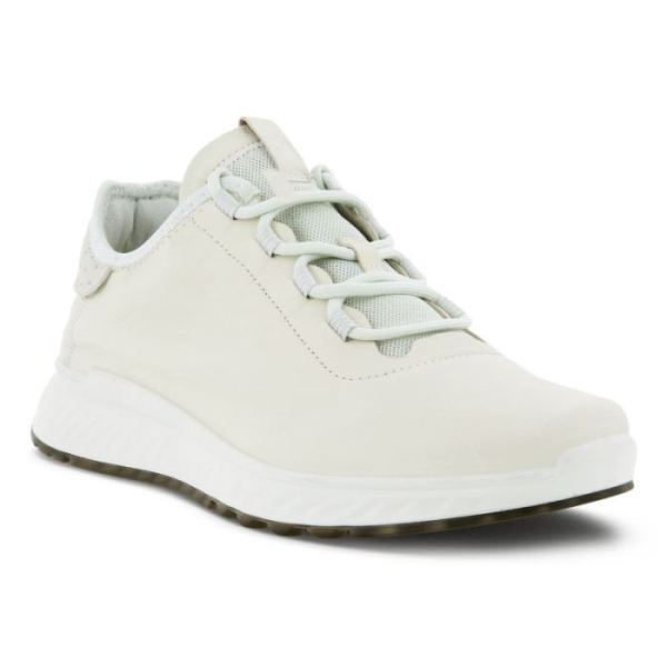 ECCO SHOES -ST.1 WOMEN'S LACED SHOES-SHADOW WHITE