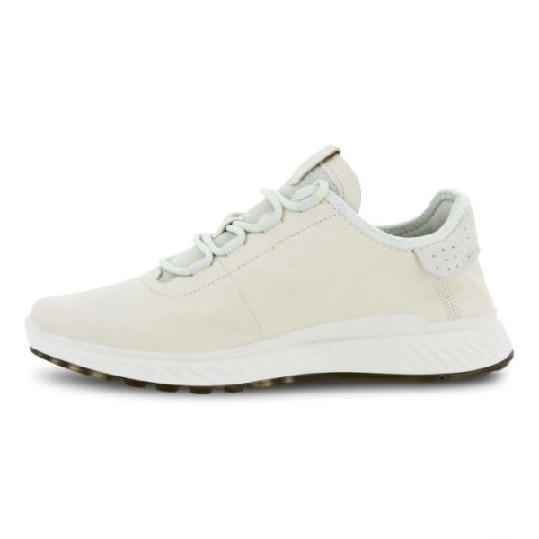 ECCO SHOES -ST.1 WOMEN'S LACED SHOES-SHADOW WHITE