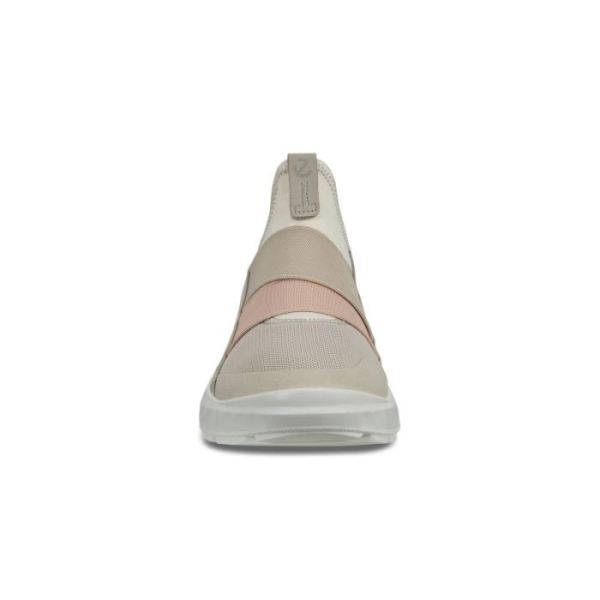 ECCO SHOES -ST.1 LITE WOMEN'S SLIP-ON SNEAKERS-MULTICOLOR GRAVEL