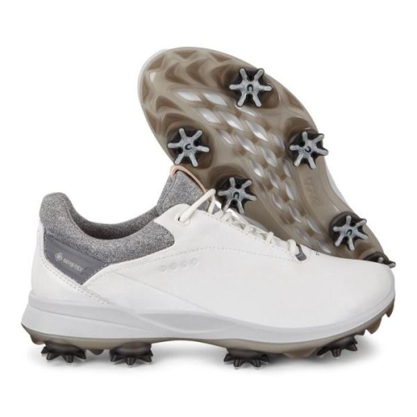 ECCO SHOES -WOMEN'S GOLF BIOM G3 SHOES-WHITE