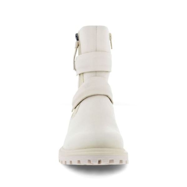 ECCO SHOES -TREDTRAY MOTO WOMEN'S BOOT-LIMESTONE