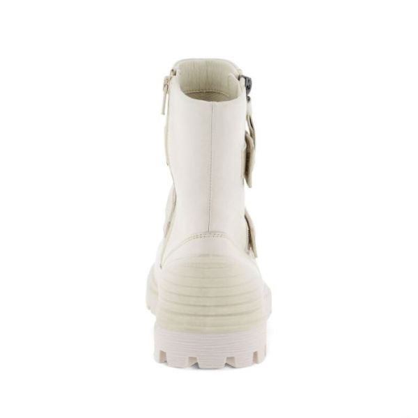 ECCO SHOES -TREDTRAY MOTO WOMEN'S BOOT-LIMESTONE