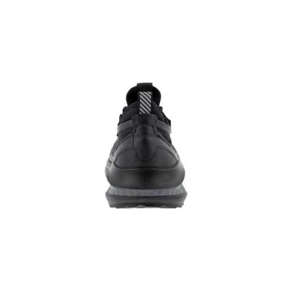 ECCO SHOES -ST.360 MEN'S URBAN SNEAKER-BLACK/BLACK/BLACK