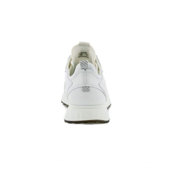 ECCO SHOES -ST.1 MEN'S LACED SHOES-MULTICOLOR WHITE