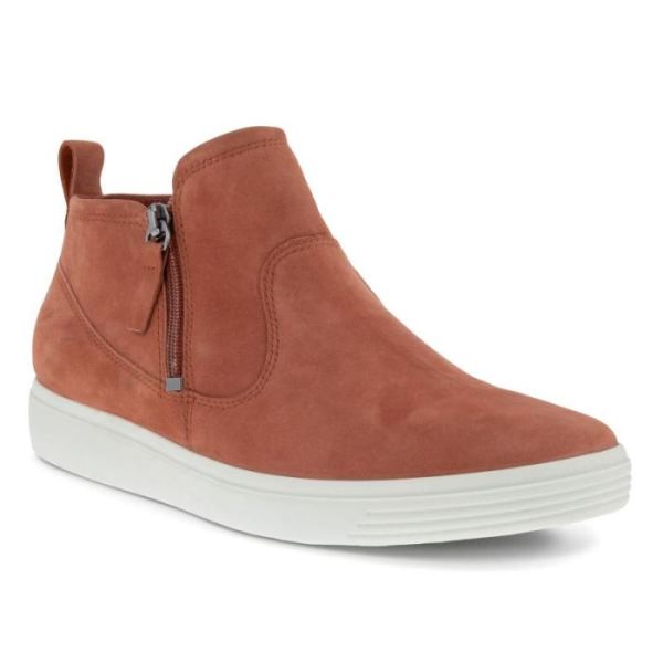 ECCO SHOES -SOFT CLASSIC WOMEN'S ANKLE BOOT-CAYENNE