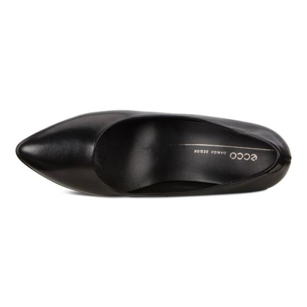 ECCO SHOES -SHAPE 75 POINTY SLEEK 2.0-BLACK