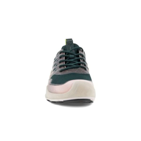 ECCO SHOES -BIOM AEX WOMEN'S TRAINER-SEA TANGLE/SILVER PINK