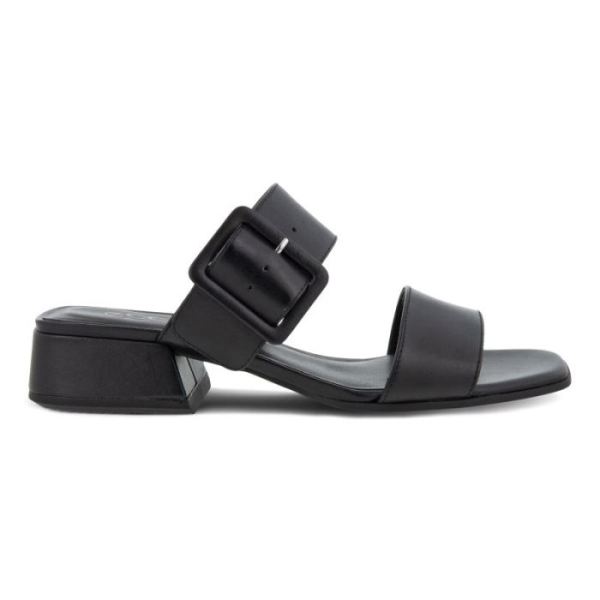 ECCO SHOES -ELEVATE SQUARED WOMEN'S SANDAL-BLACK